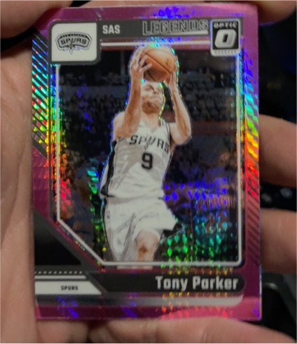 2024-25 Panini Donruss Optic #235 Tony Parker — front