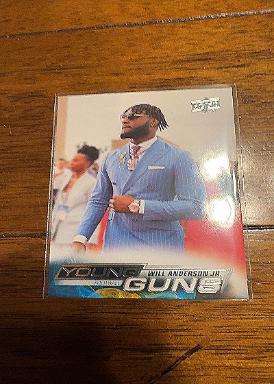 2023 Upper Deck Goodwin Champions Young Guns #YG-11 Will Anderson Jr. — front