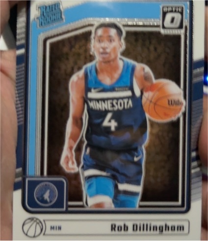 2024-25 Panini Donruss Optic #259 Rob Dillingham — front