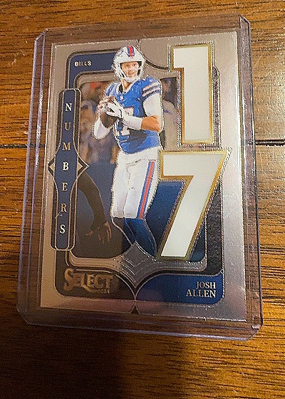 2024 Panini Select #17 Josh Allen — front