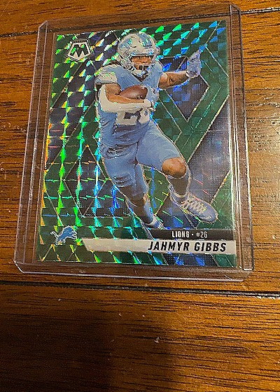 2023 Panini Mosaic #26 Jahmyr Gibbs — front