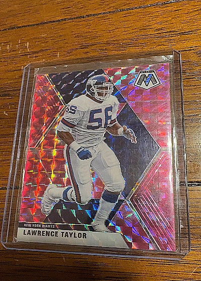 2020 Panini Mosaic #Lawrence Taylor Mosaic Prizm — front