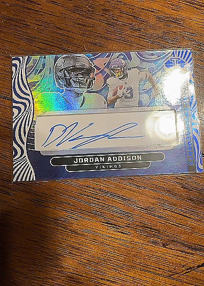 2024 Panini Illusions Prodigy Endorsements #PE-JAN Jordan Addison — front