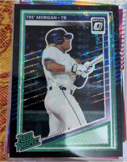 2025 Panini Donruss Optic #126 Tre' Morgan — front