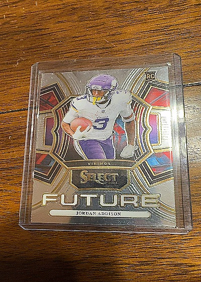 2023 Panini Select #FUT-JAD Jordan Addison — front