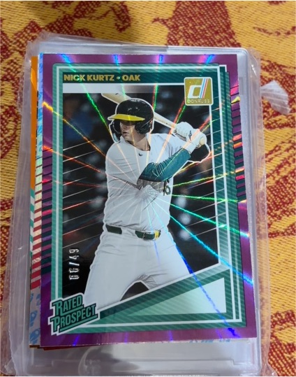 2025 Donruss #154 Nick Kurtz — front