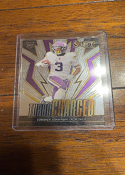 2023 Panini Select Turbo Charged #TUR-JAD Jordan Addison — front