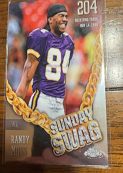 2024 Topps Chrome Sunday Swag #SS-84 Randy Moss — front