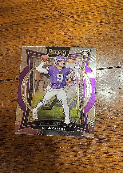 2024 Panini Select #24 J.J. McCarthy — front