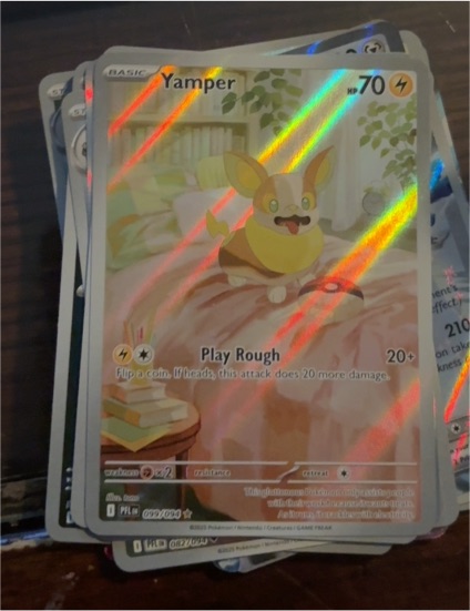 2023 Pokémon Phantasmal Flames #099 Yamper — front