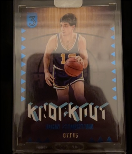 2024 Topps 3 #3 John Stockton Knockout — front
