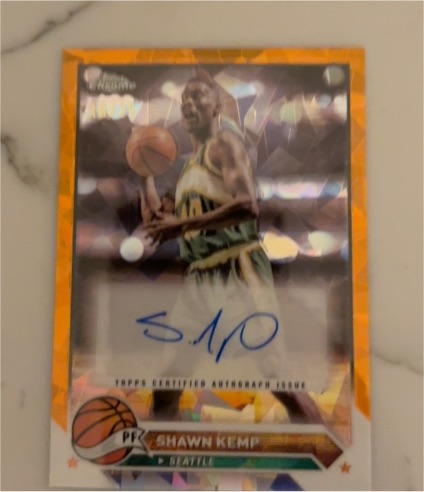 2023-24 Topps Chrome #CG-SK Shawn Kemp — front