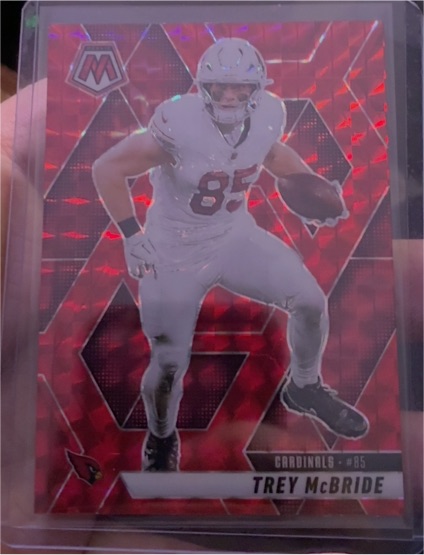 2025 Panini Mosaic #85 Trey McBride — front