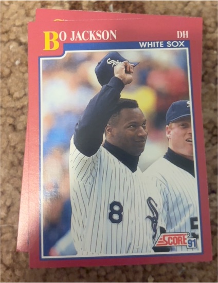 1991 Score Rookie & Traded #1T Bo Jackson — front