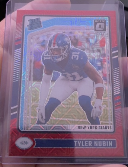 2024 Panini Donruss Optic #296 Tyler Nubin — front