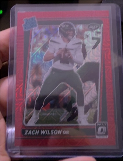2021 Panini Donruss Optic #202 Zach Wilson — front