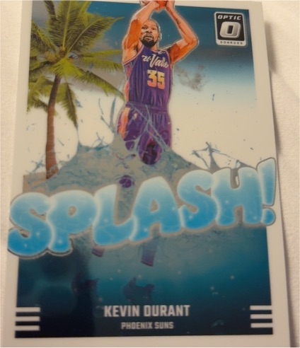 2024-25 Panini Donruss Optic #10 Kevin Durant Splash! — front