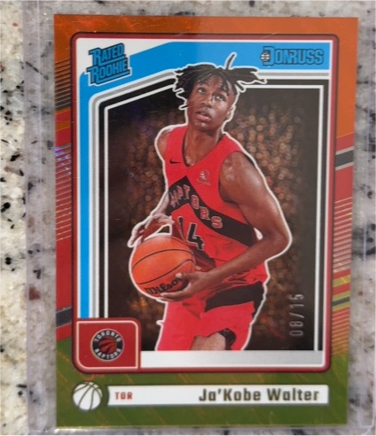 2024-25 Donruss #231 Ja'Kobe Walter — front