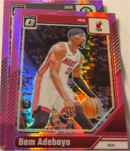 2024-25 Panini Donruss Optic #212 Bam Adebayo — front
