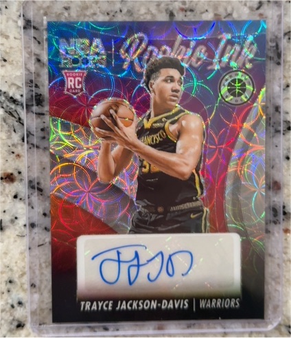 2023-24 Panini Hoops Premium Stock Rookie Ink #11 Trayce Jackson-Davis — front