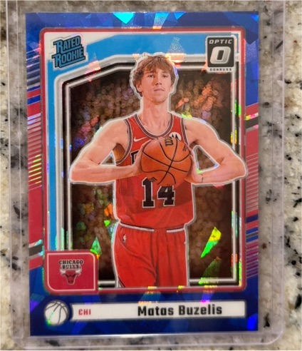 2024-25 Panini Donruss Optic #P-240 Matas Buzelis — front