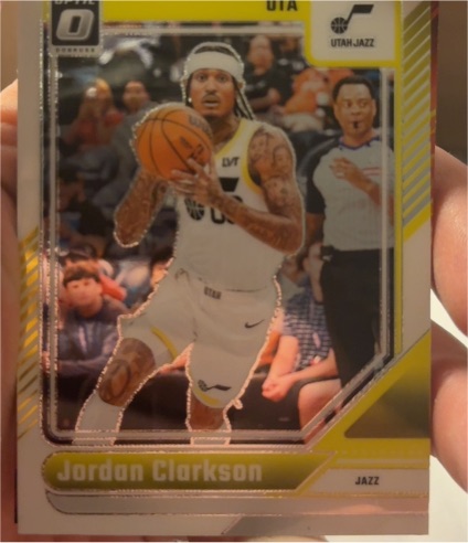 2024-25 Donruss Optic #122 Jordan Clarkson — front