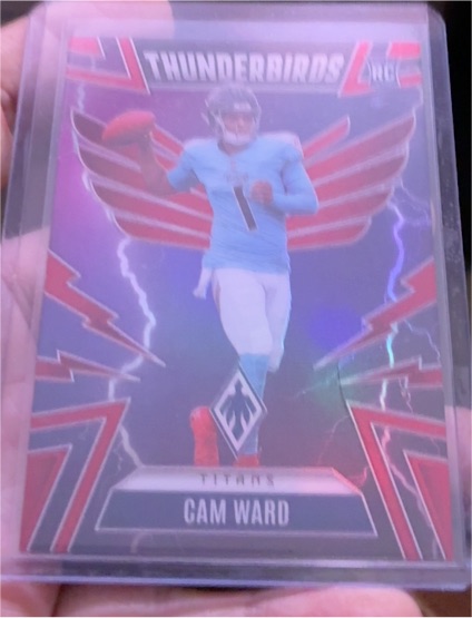 2025 Panini Phoenix Thunderbirds # Cam Ward — front