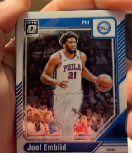 2024-25 Panini Donruss Optic #19 Joel Embiid — front