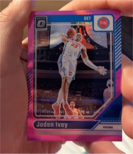 2024-25 Panini Donruss Optic #182 Jaden Ivey — front