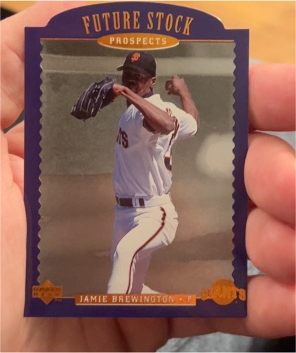 1996 Upper Deck Future Stock Prospects #FS5 Jamie Brewington — front
