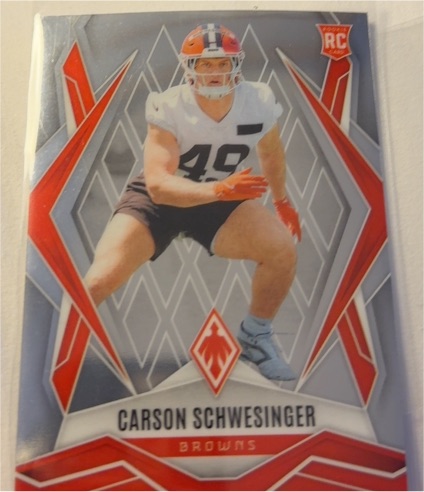 2025 Panini Phoenix #201 Carson Schwesinger — front