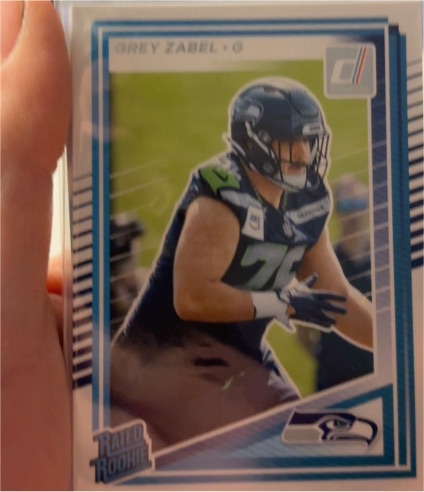 2025 Panini Donruss #366 Grey Zabel — front