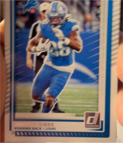 2025 Panini Donruss #101 Jahmyr Gibbs — front
