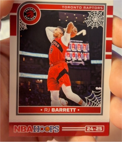 2024-25 Panini Haunted Hoops #221 RJ Barrett — front
