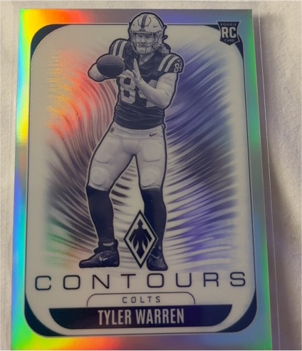 2025 Panini Phoenix Contours #14 Tyler Warren — front