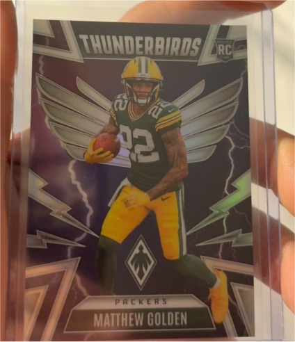 2025 Panini Phoenix Thunderbirds #17 Matthew Golden — front
