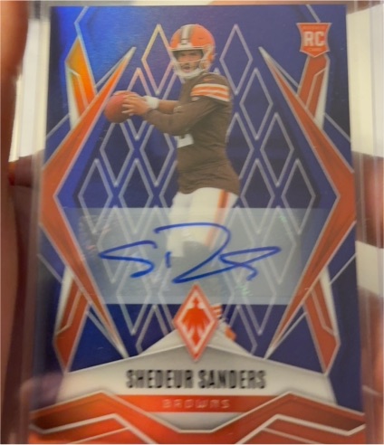 2025 Panini Phoenix #154 Shedeur Sanders — front