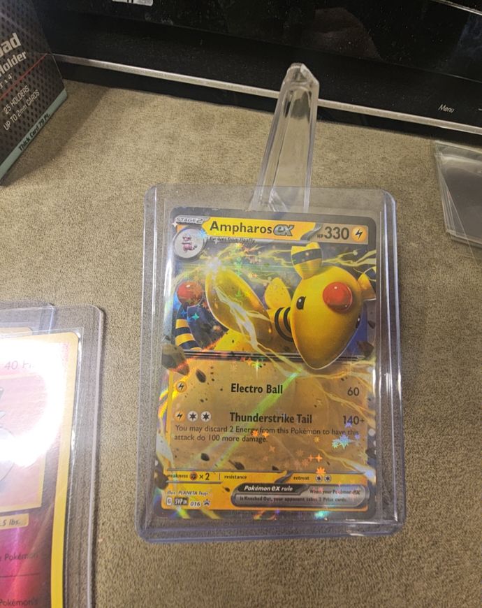 2011 Pokémon EX Series 3 #16 Ampharos EX — front