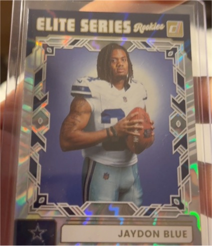 2025 Donruss Elite Series Rookies #ESR-JBE Jaydon Blue — front