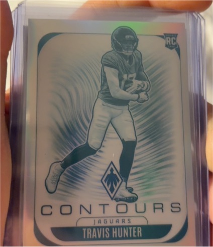 2025 Panini Phoenix Contours #15 Travis Hunter — front