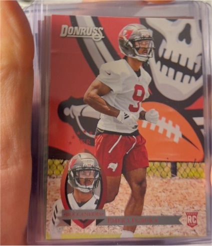 2025 Panini Donruss #34 Emeka Egbuka Retro Rookie — front