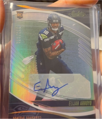 2025 Panini Absolute Football #RC Elijah Arroyo — front