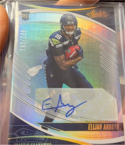 2025 Panini Absolute Football #189 Elijah Arroyo — front