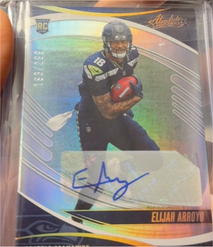 2025 Panini Absolute Football #RC Elijah Arroyo — front