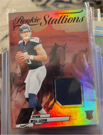 2023 Panini Zenith Rookie Stallions #RS-WLS Will Levis — front