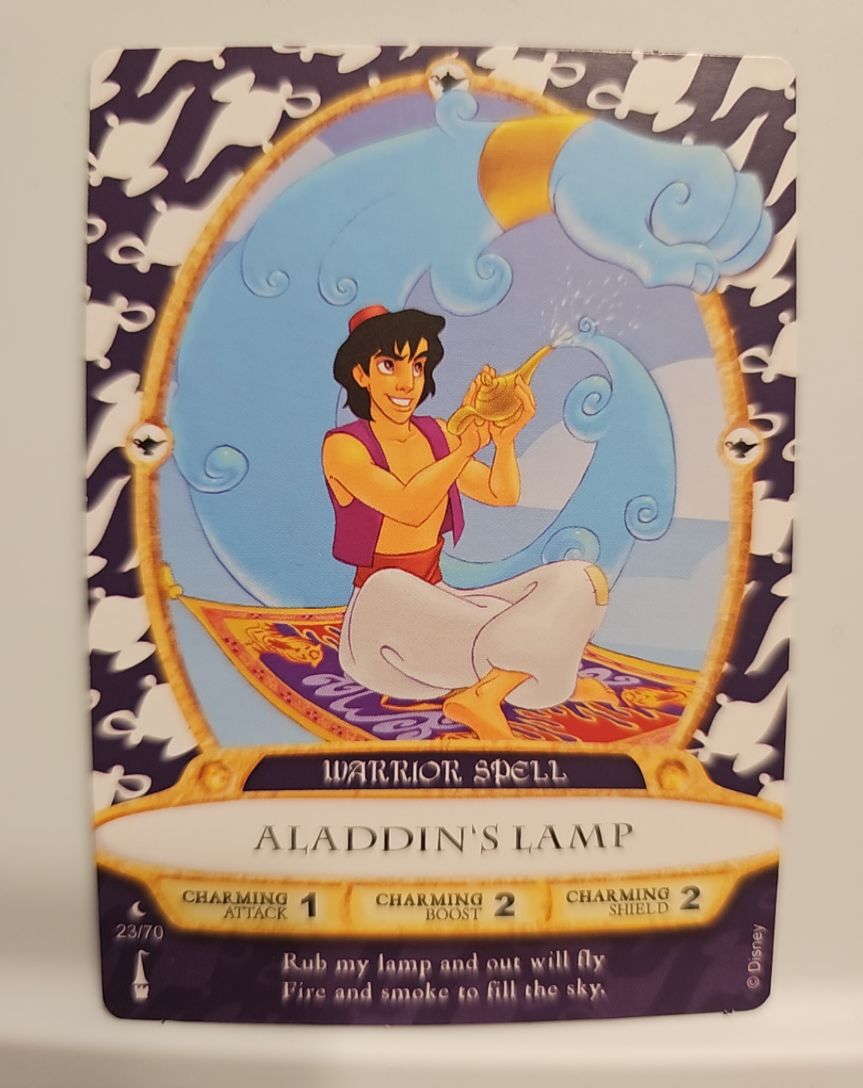2012 Sorcerers of the Magic Kingdom #23 Aladdin's Lamp — front