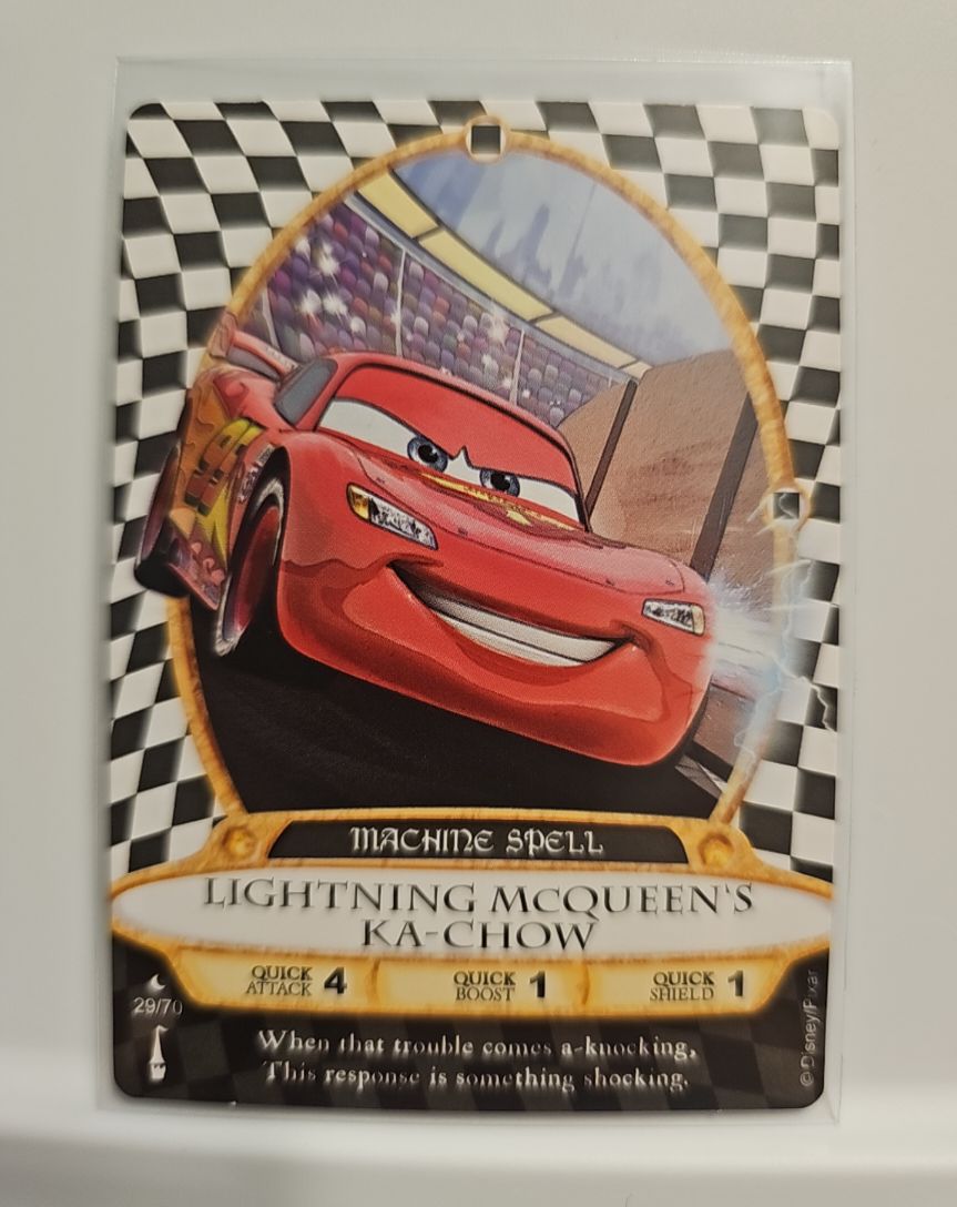 Sorcerers of the Magic Kingdom #29 Lightning McQueen’s Ka-Chow — front
