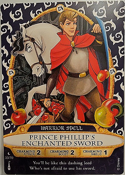 2012 Sorcerers of the Magic Kingdom #33 Prince Phillip's Enchanted Sword — front