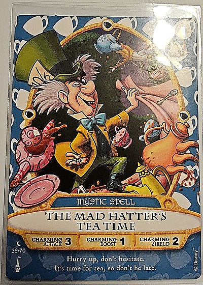 2012 Disney Sorcerers of the Magic Kingdom #36/70 The Mad Hatter's Tea Time — front