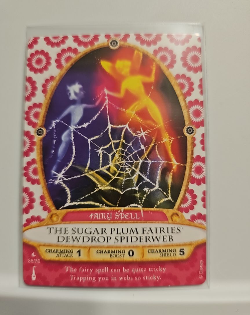 Disney Sorcerers of the Magic Kingdom #38 The Sugar Plum Fairies Dewdrop Spiderweb — front